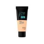 ⁦Maybelline Fit Me Matte+ Poreless Liquid Foundation⁩ - الصورة ⁦4⁩