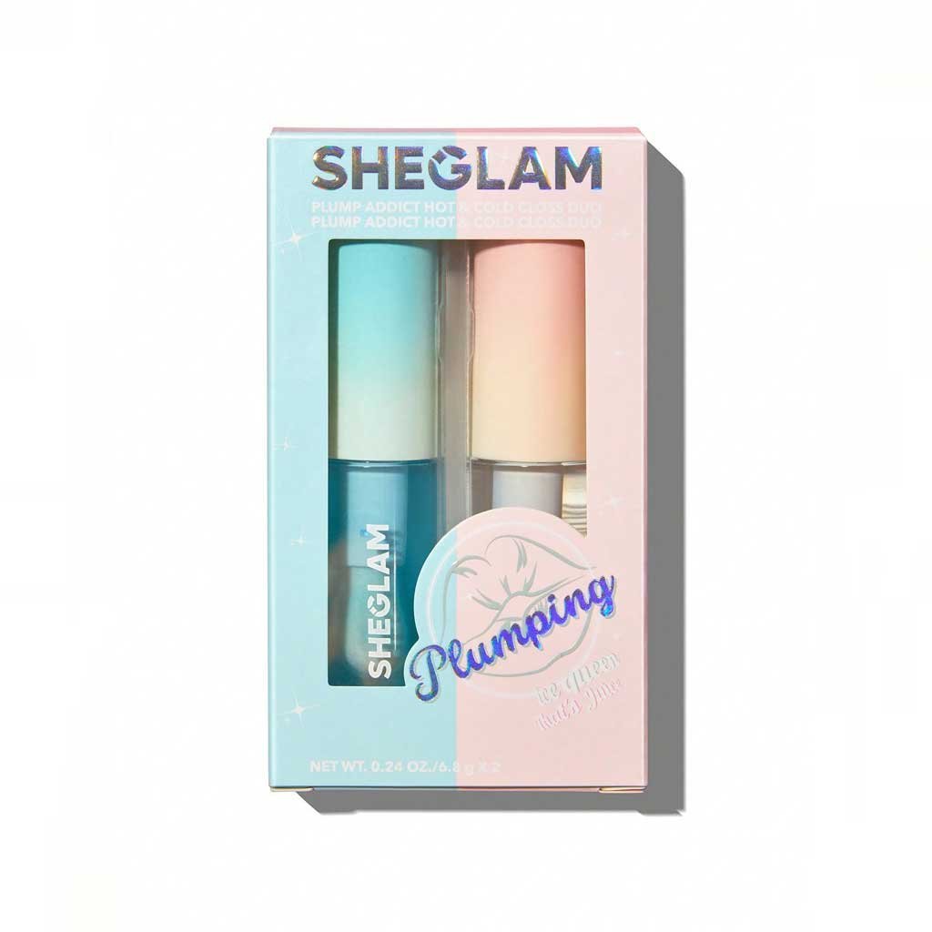 169052354774451d9b9a13d7a36f4dd2bff849ccb4.jpg Sheglam Plump Addict Hot & Cold Gloss Duo - الصورة 1