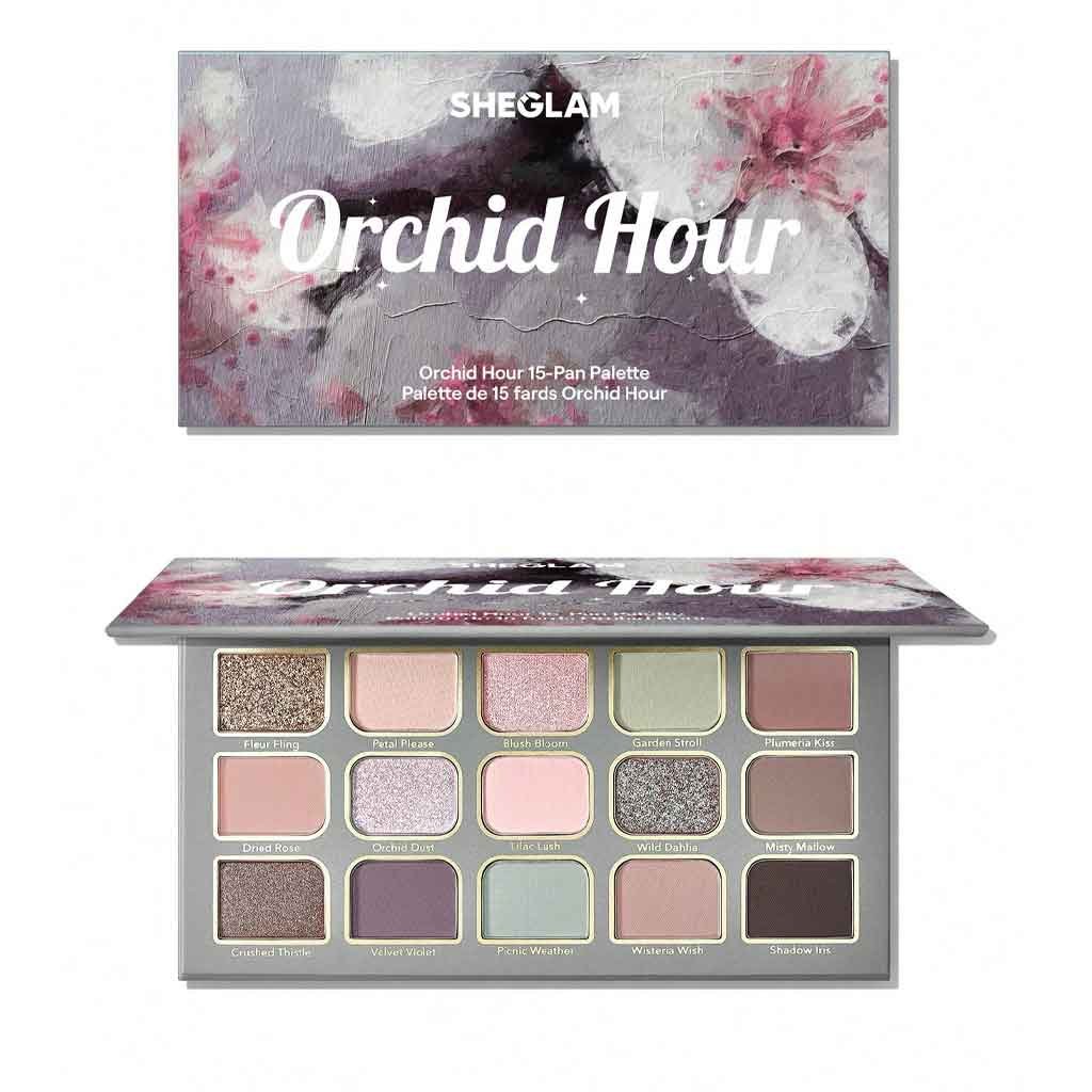 1_49b09f36-ac2b-4b11-bd31-949d5424df21.jpg Sheglam Orchid Hour 15-Pan Palette - Image 1