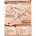 ⁦Sheglam Gel Glide Eyeliner Pencil-Black⁩ - الصورة ⁦3⁩