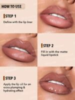 ⁦Sheglam Soft 90's Glam Lip Liner And Lip Duo Set⁩ - الصورة ⁦7⁩