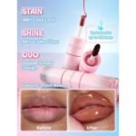 Sheglam Line To Shine Peel-Off Lip Stain & Gloss Duo - Image 11